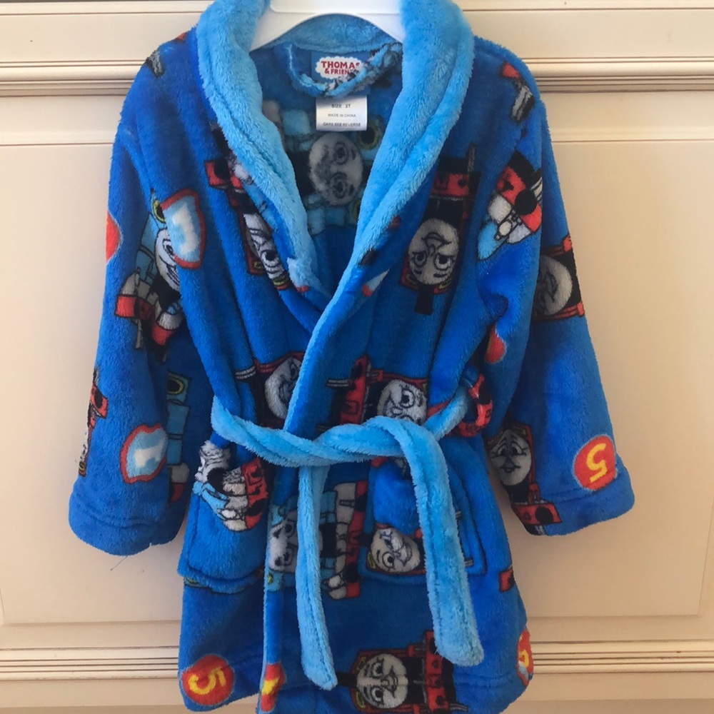 Thomas & Friends Kids / Toddler Fleece Robe 2t